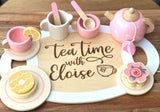 🫖👸🎀Girls Personalized Tea Time Sets🎀👸🫖