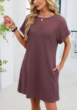 Laura lace detail dress