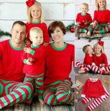 Striped Christmas Pajamas RTS