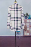 Plaid Spring color Cardigan
