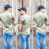 Men’s Olive Flag shirt