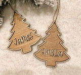 Stocking Tags personalized