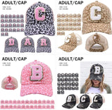 chenille letter hats